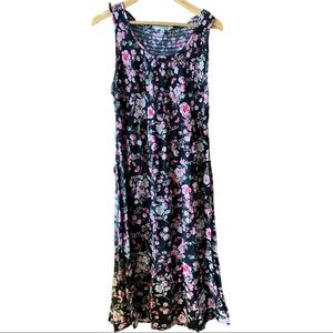 Croft & Barrow Floral Stretch Midi Dress